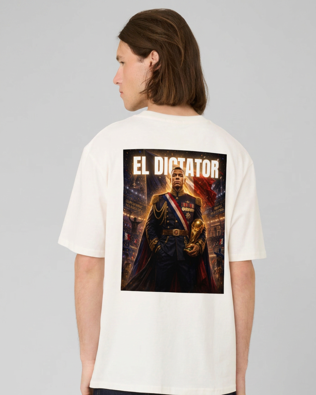 T-Shirt Imprimé Dos - El DIctator Doré
