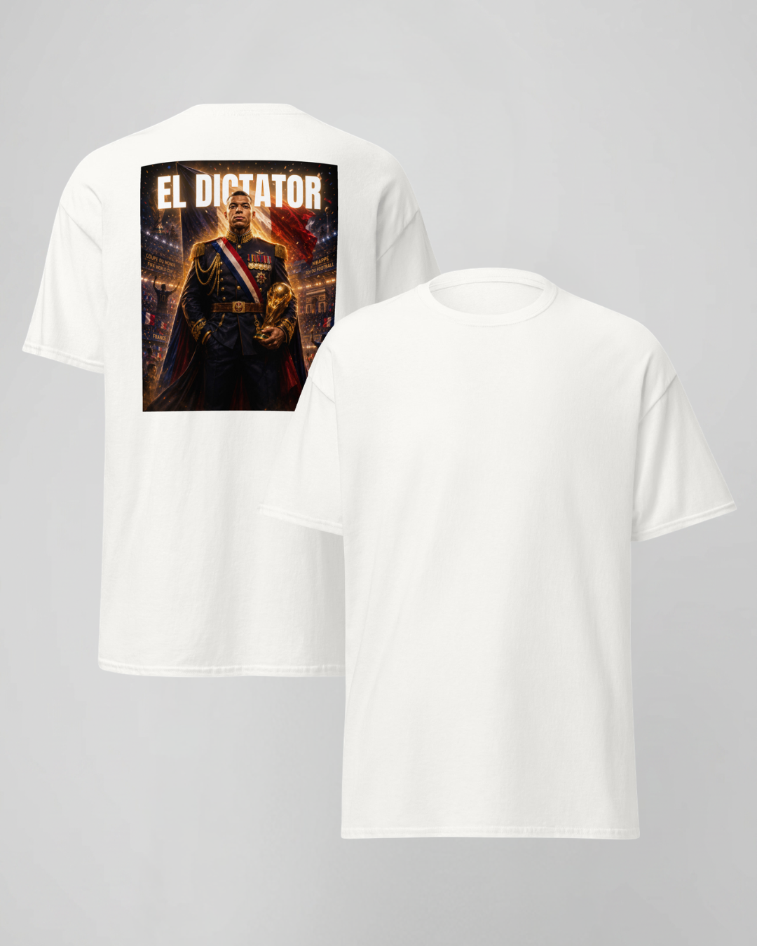T-Shirt Imprimé Dos - El DIctator Doré