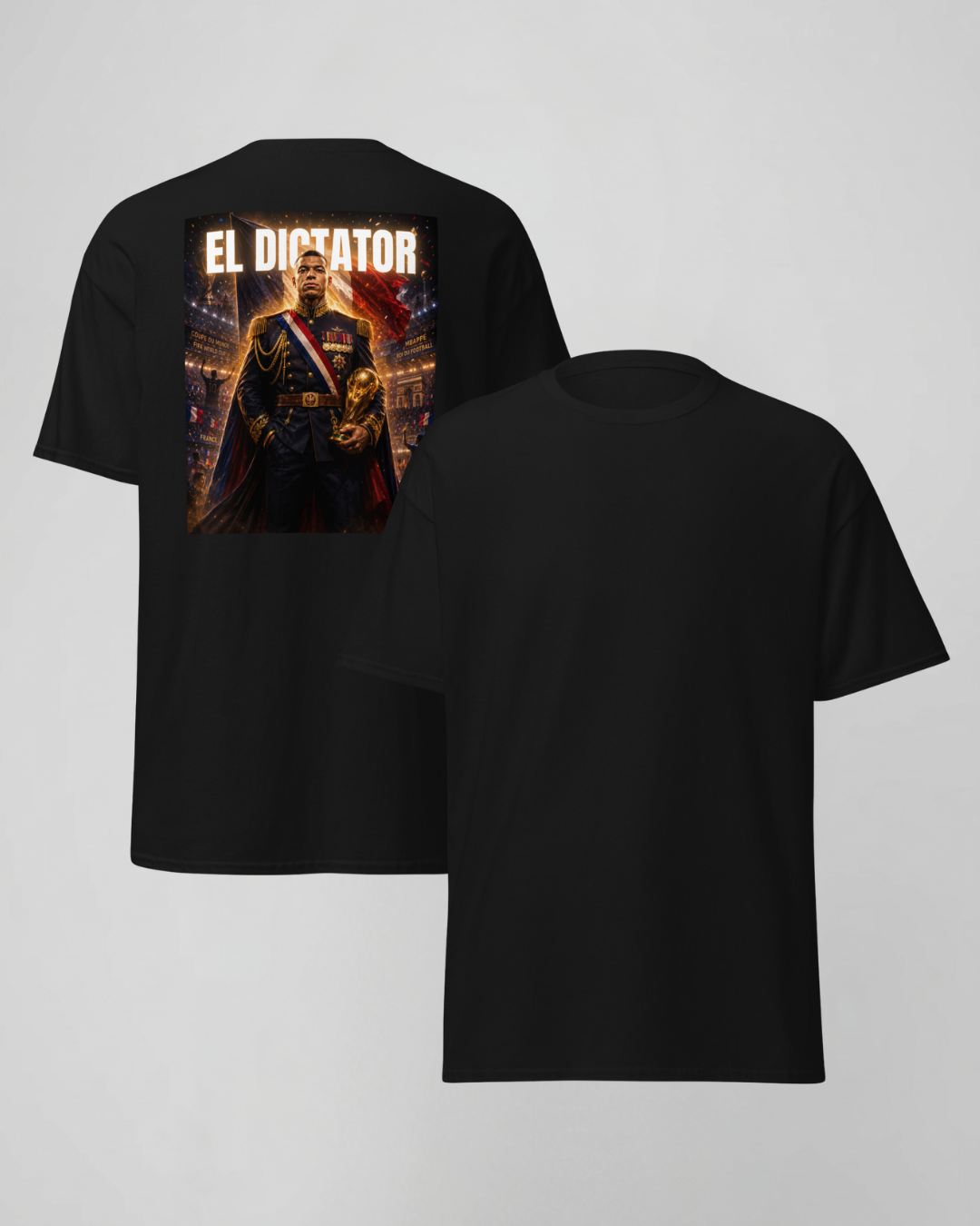 T-Shirt Imprimé Dos - El DIctator Doré