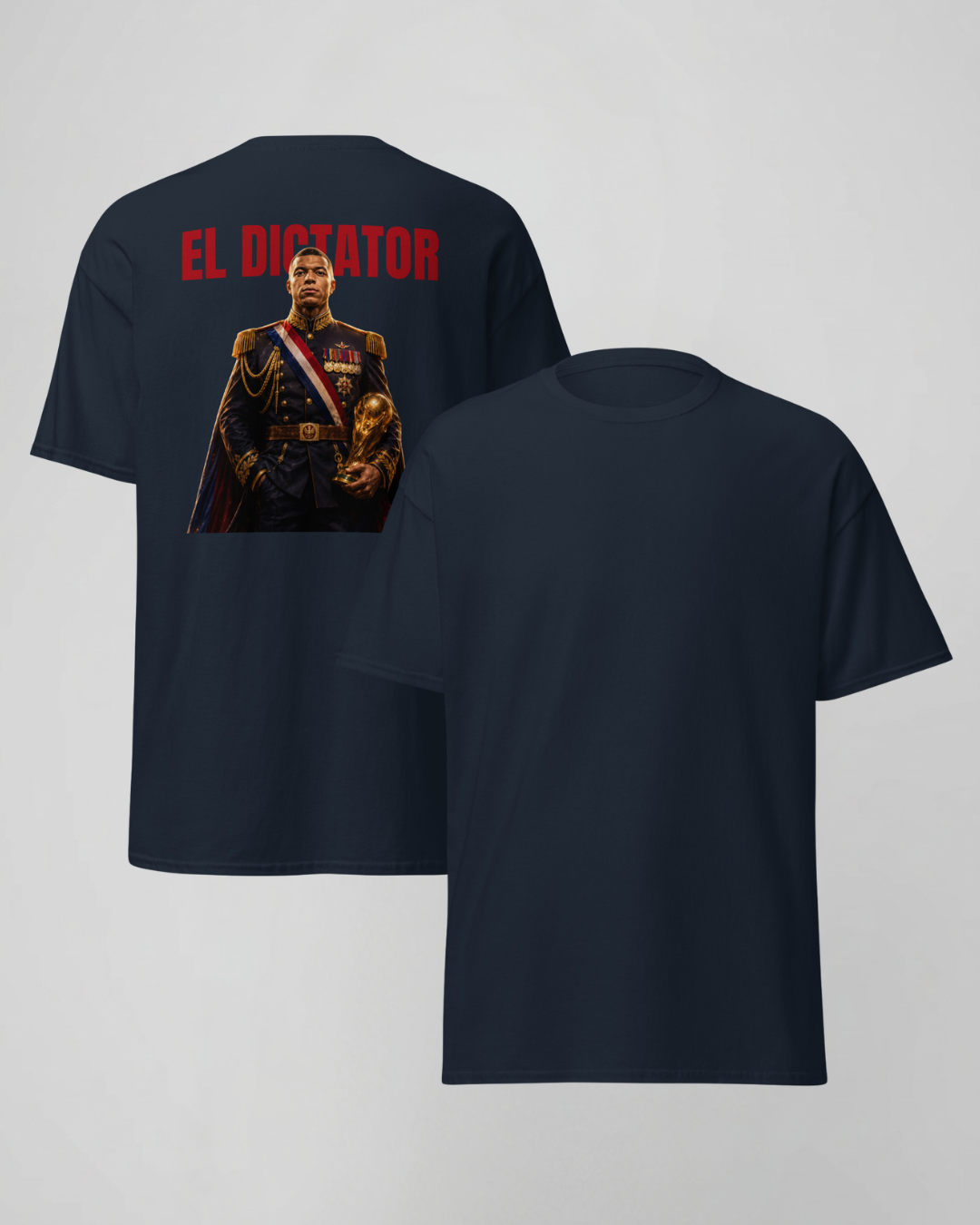 T-Shirt DOS Sans fond Rouge
