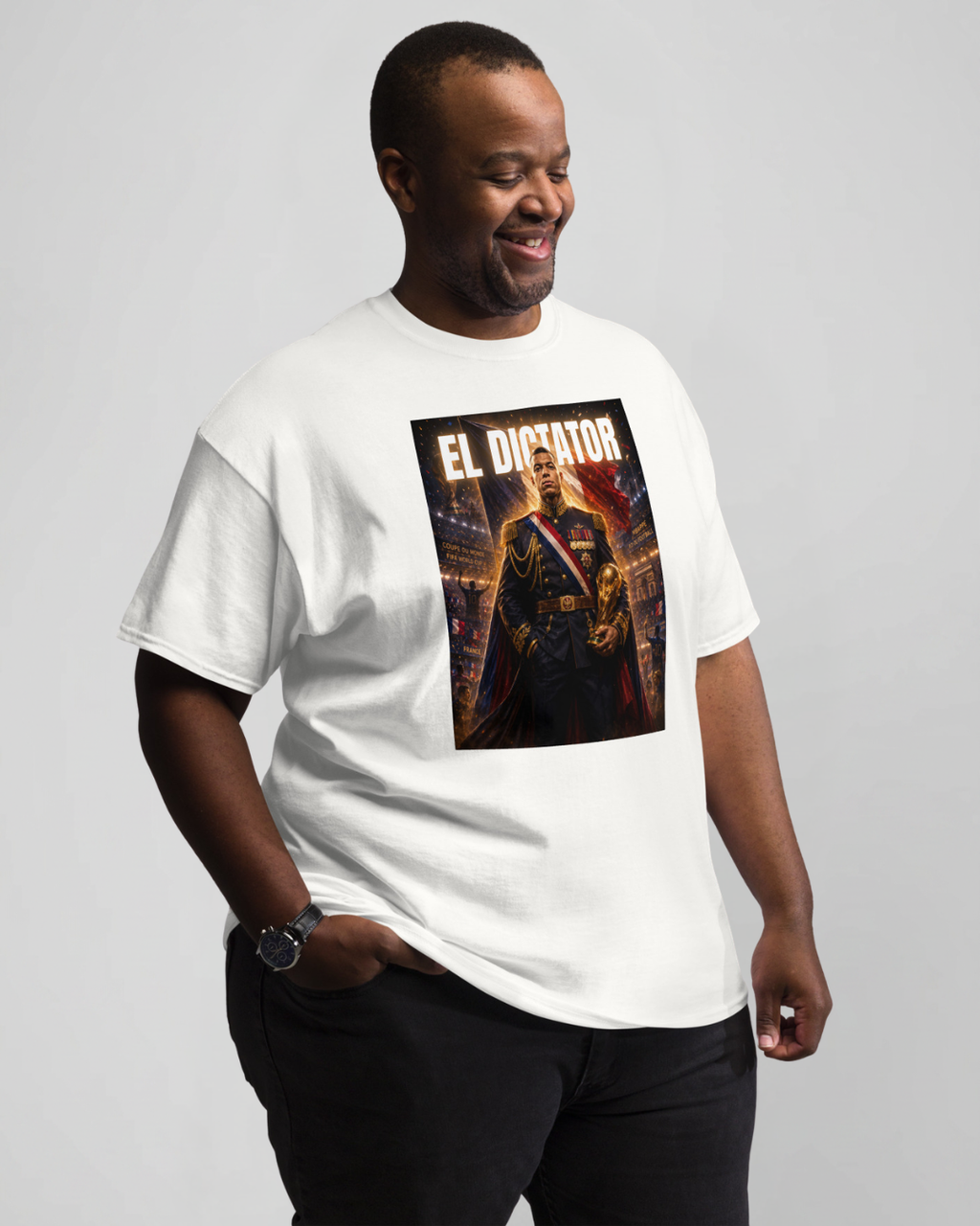 T-shirt - EL DICTATOR doré