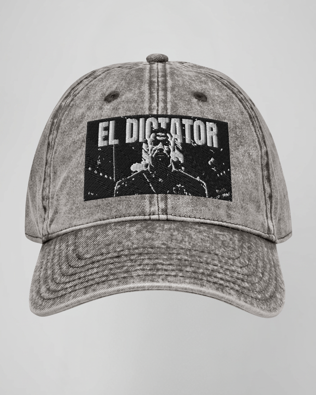 Casquette Vintage - El Dictator Mbappe - Broderie noir