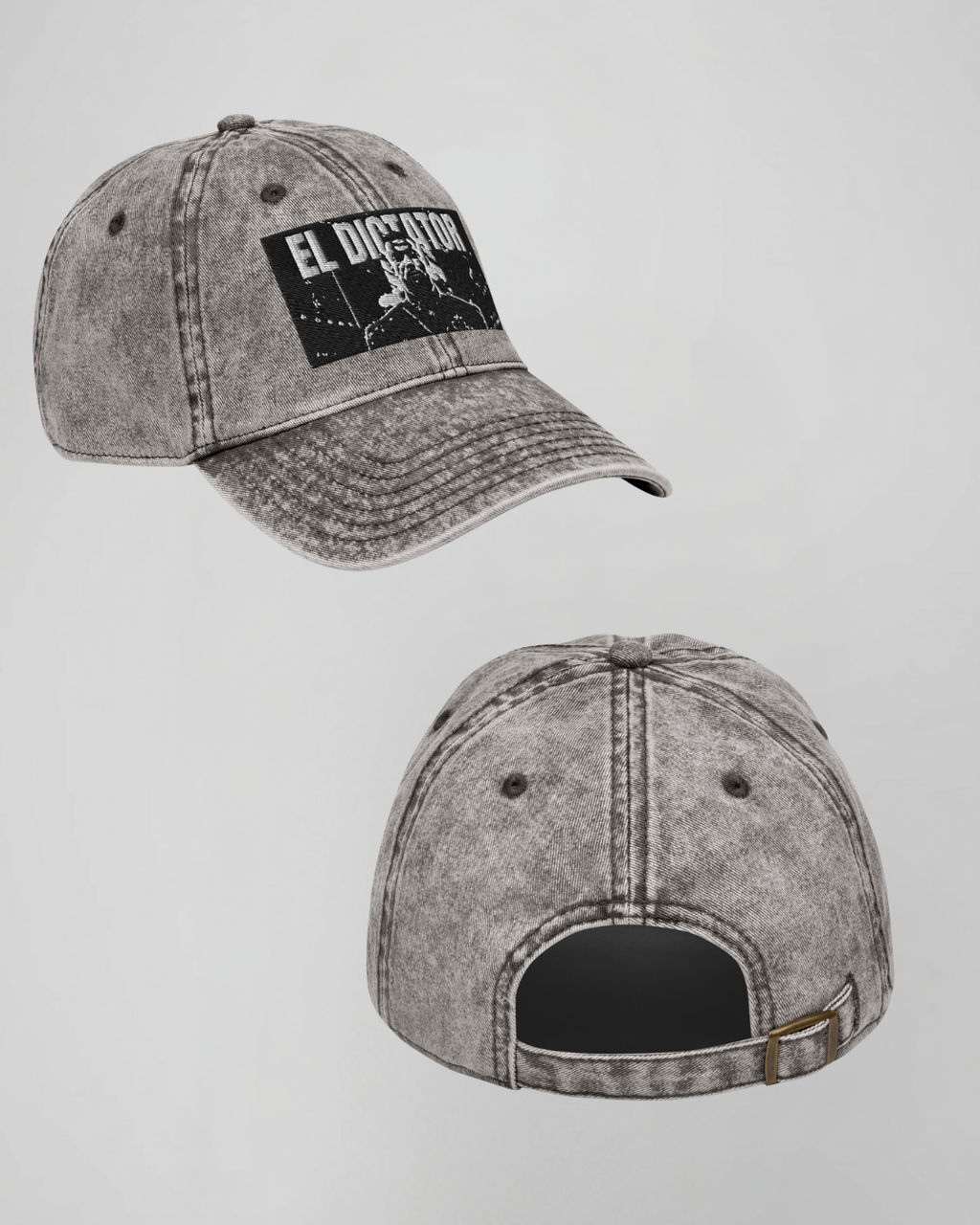 Casquette Vintage - El Dictator Mbappe - Broderie noir