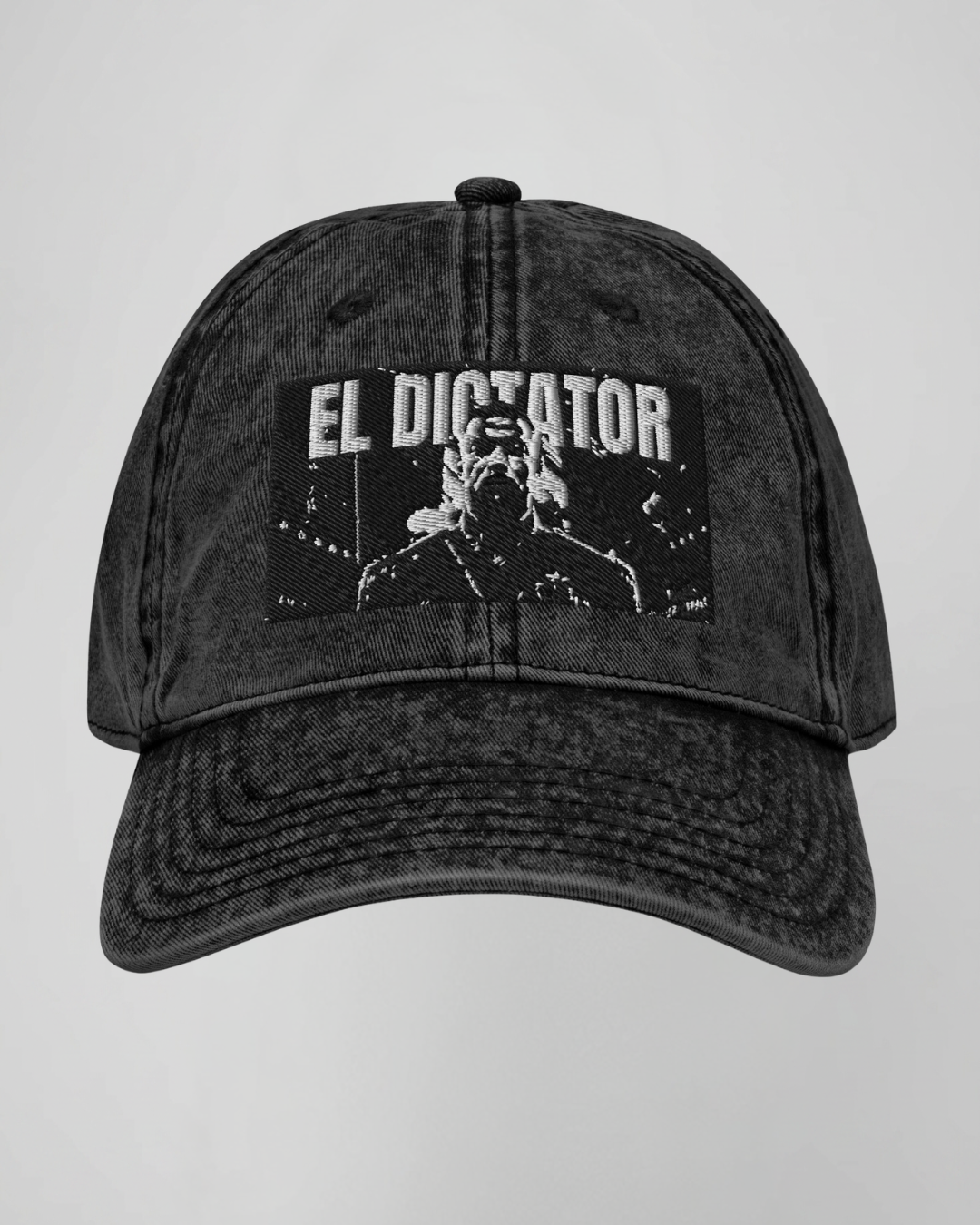 Casquette Vintage - El Dictator Mbappe - Broderie noir