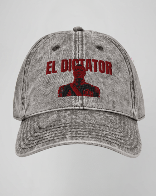Casquette Vintage - El Dictator Mbappe  - Broderie Rouge