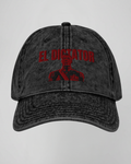Casquette Vintage - EL DICTATOR - Broderie Rouge