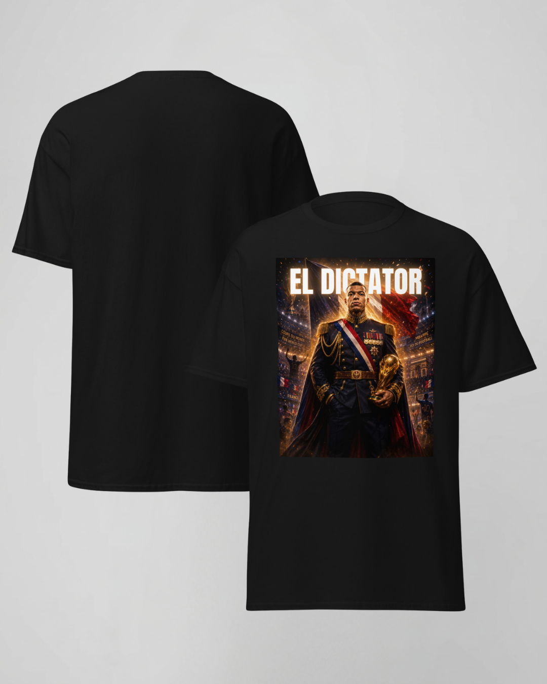 T-shirt DEVANT fond doré