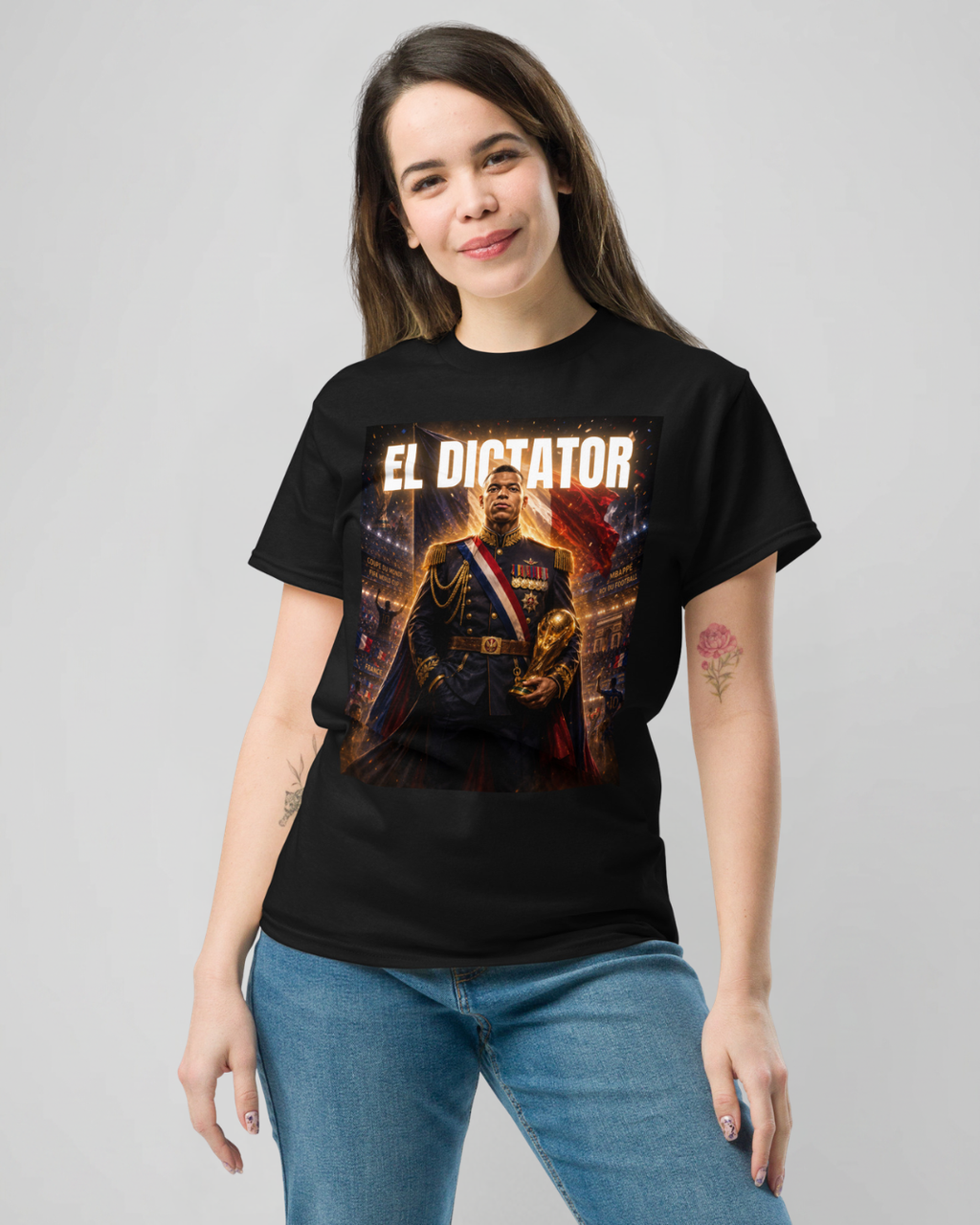 T-shirt DEVANT fond doré