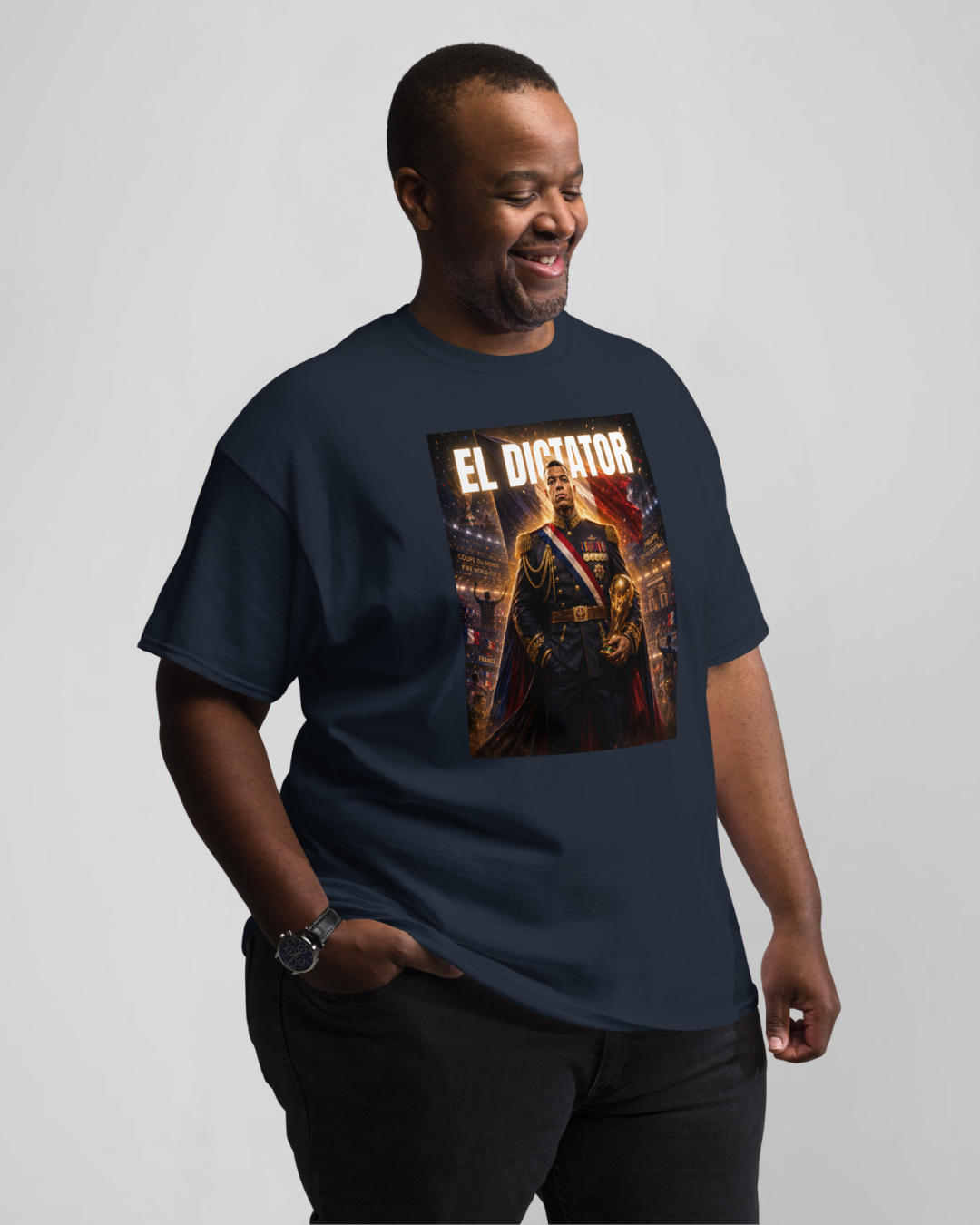 T-shirt DEVANT fond doré