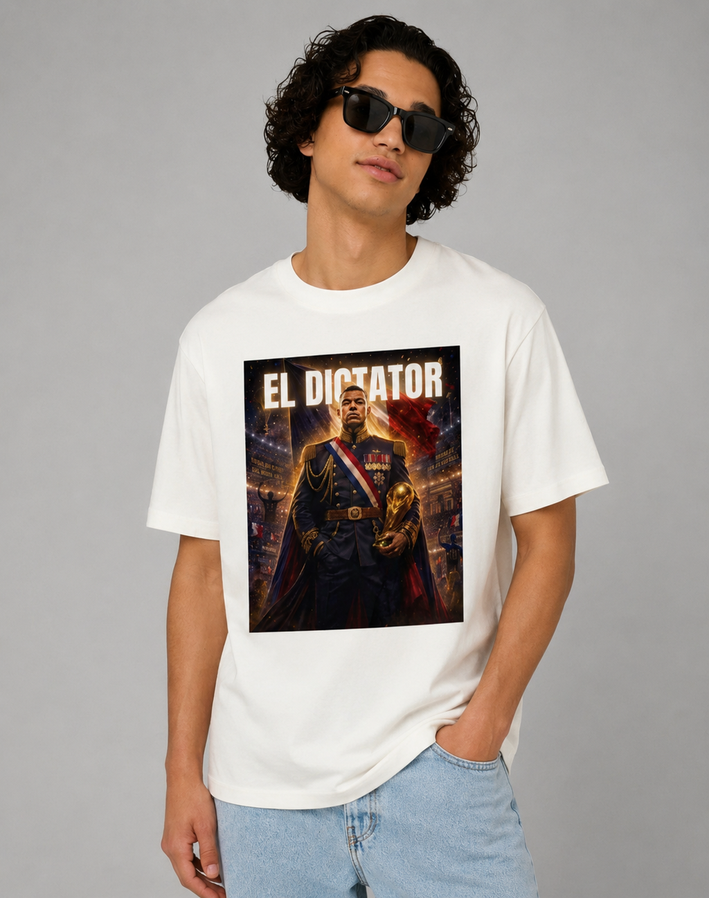 T-shirt - EL DICTATOR doré