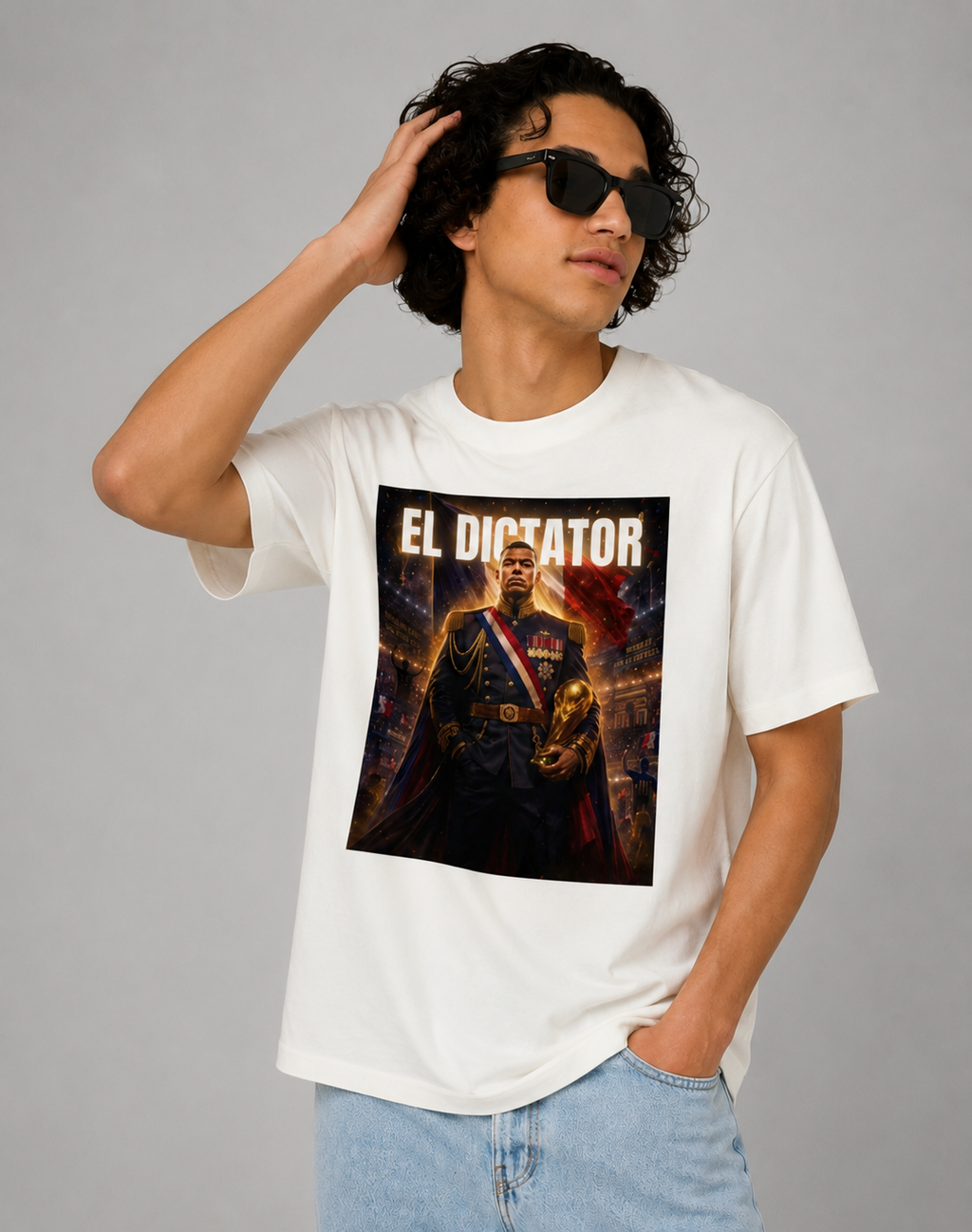 T-shirt - EL DICTATOR doré
