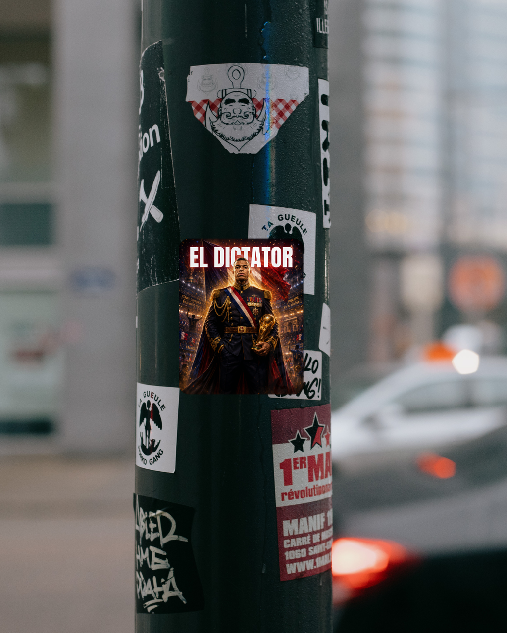 STICKERS EL DICTATOR